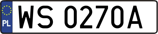 WS0270A