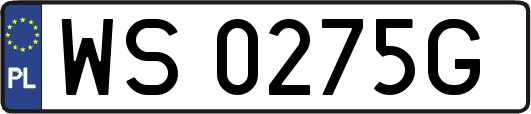 WS0275G