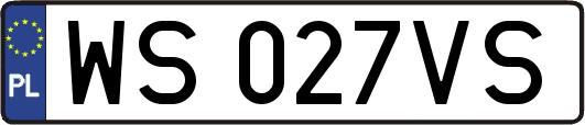 WS027VS