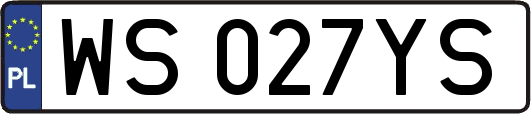 WS027YS