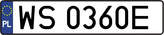 WS0360E