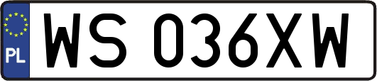 WS036XW