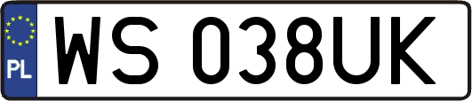 WS038UK