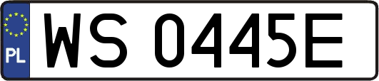 WS0445E