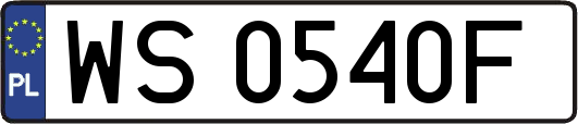 WS0540F