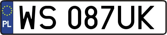 WS087UK