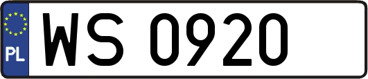 WS0920