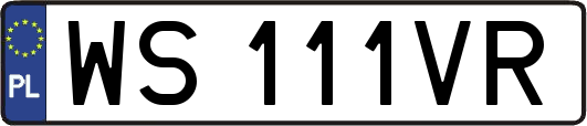 WS111VR