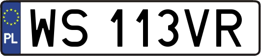 WS113VR