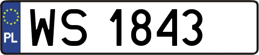 WS1843