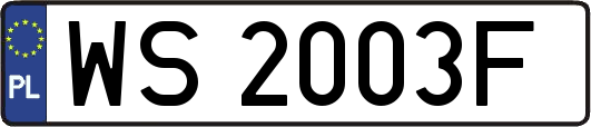 WS2003F