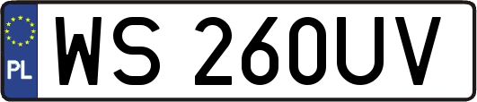 WS260UV