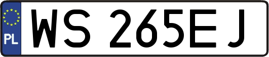 WS265EJ