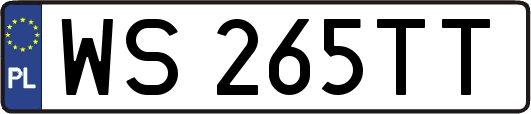 WS265TT