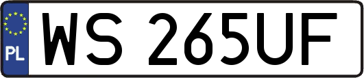 WS265UF