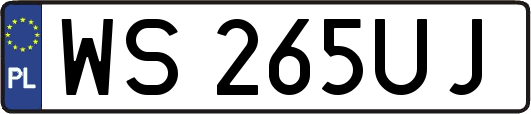 WS265UJ