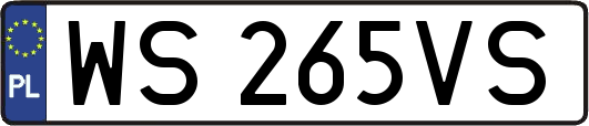 WS265VS