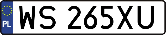 WS265XU