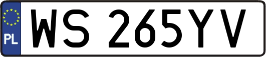 WS265YV