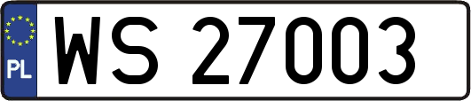 WS27003