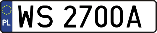 WS2700A