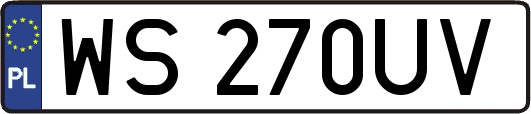 WS270UV