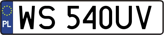 WS540UV