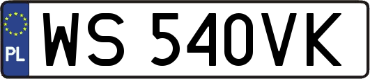 WS540VK