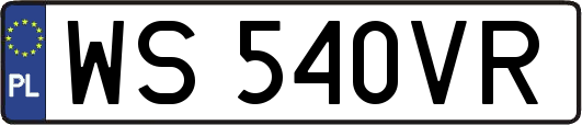 WS540VR