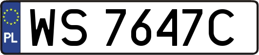 WS7647C