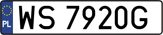 WS7920G