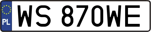 WS870WE