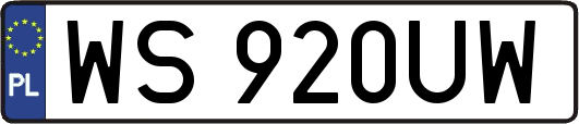 WS920UW