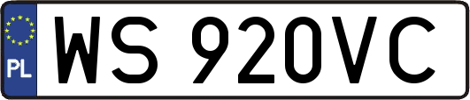WS920VC