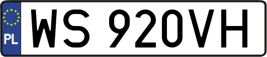 WS920VH