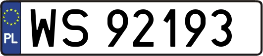 WS92193
