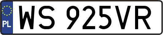 WS925VR