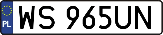 WS965UN