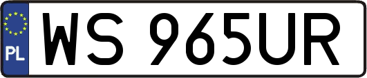 WS965UR