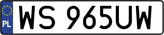 WS965UW