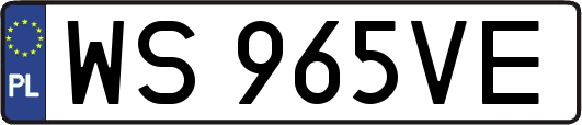 WS965VE