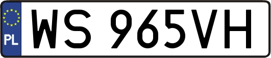 WS965VH