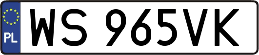 WS965VK