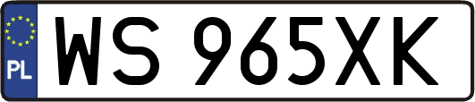 WS965XK