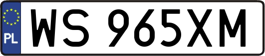 WS965XM