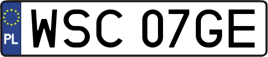WSC07GE