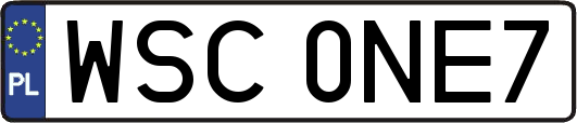 WSC0NE7