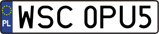WSC0PU5