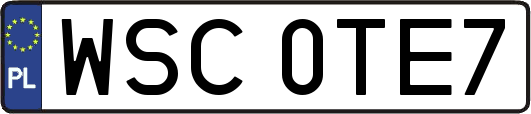 WSC0TE7