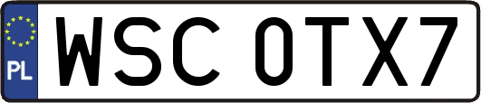 WSC0TX7